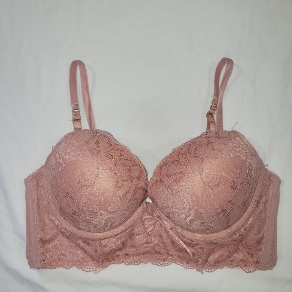 Secret Possessions Dize 36 B Lace Bra in Soft Pink - Picture 1 of 4